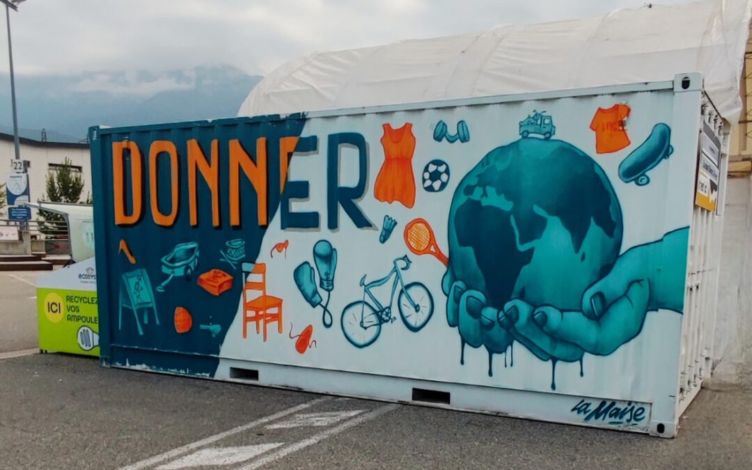 Inauguration du nouvel espace Donnez & Prenez à Chambéry