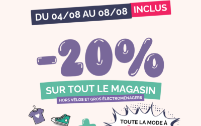 LES BONNES AFFAIRES DE L&rsquo;ÉTÉ DANS NOS RECYCLERIES !